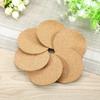 12Pcs Cork Coasters with Polished Edges, Cork Pot Mats, Dining Mats, Anti Slip, Waterproof, and Heat-insulating Table Mats