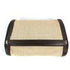 Equi Pouch Flap Bag Clutch Bag Leather/Canvas Beige/Brown