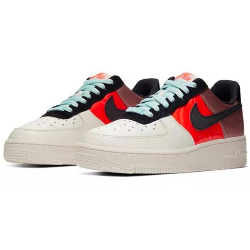 Nike Женские кроссовки Air Force 1 Low Metallic Red Bronze Black Teal Tint CT3429-900