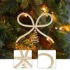 Bow Christmas Tree Topper Unique Versatile Xmas Decoration Xmas Tree Ornament Indoor for Home Party Favors Cafe Photo Props Mall