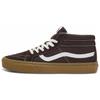 Vans Sk8 Casual Mid-Top Skate Shoes Unisex Sneakers Black Brown VN0A391FCHC