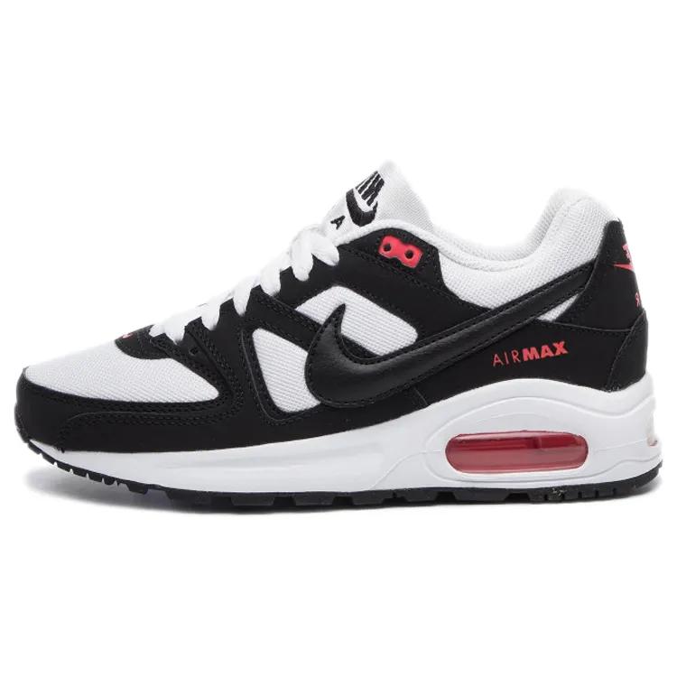 Nike Air Max Command Flex Grade School 'White Black' (Unisex) White / Black-Max Orange Casual Shoes 844346 100
