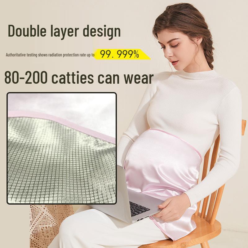 Фартук для беременных с защитой от излучения: Дышащая защита живота от телефонов и компьютеров
