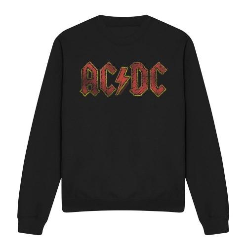AC/DC Unisex Adult Hand Drawn Logo Sweatshirt