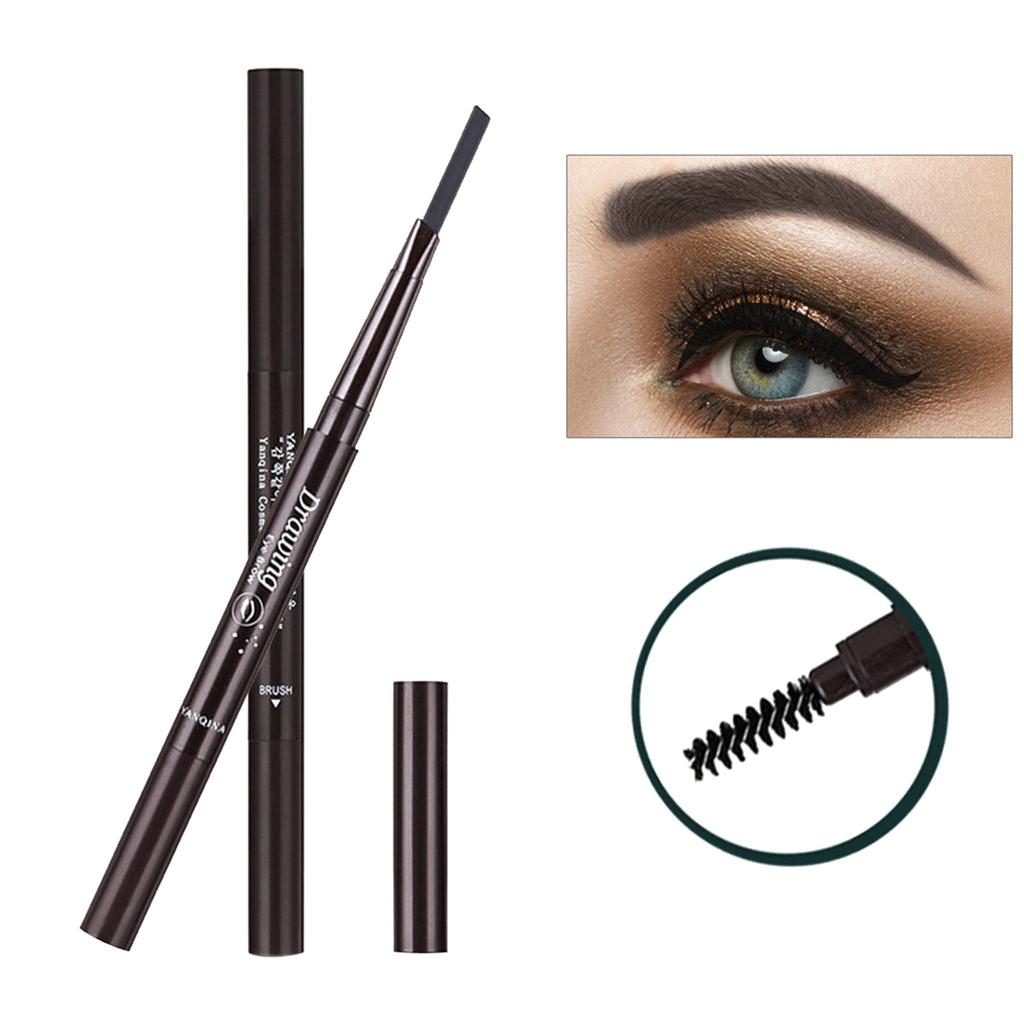 Waterproof Eyebrow Pen Pencil With Brush Makeup Cosmetic Tool