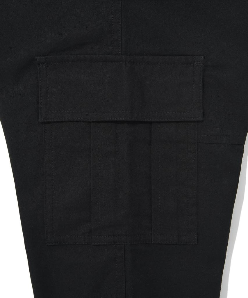 WACKY WILLY Parachute Cargo Pants Black