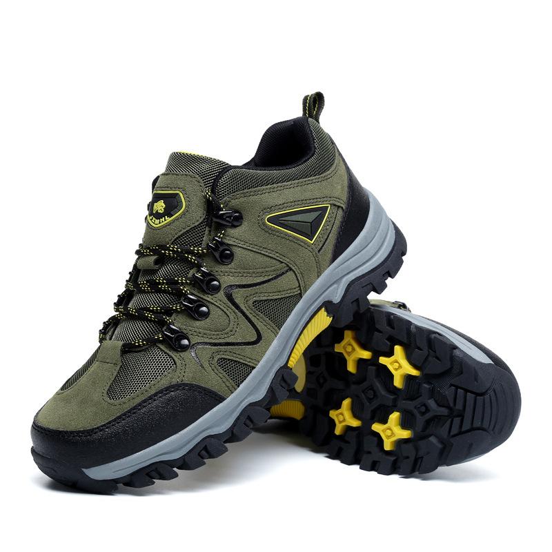 Popular outdoor hiking shoes men's non-slip and wear-resistant hiking shoes off-road climbing shoes lightweight cushioning outdoor