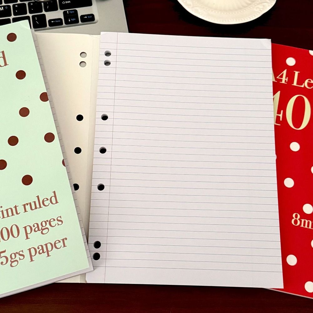 Colorful A4 Notebook Polka Dot Diary Journal Multi-functional Notepad  Back To School