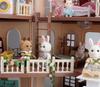 Совместимо с домиком Sylvanian Family: Игровой домик-вилла для девочек - Идеальный подарок на день рождения