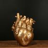Anatomical Vase Resin Ornaments Art Style Flower Plant Container Heart Shape Flower Vase  Farmhouse