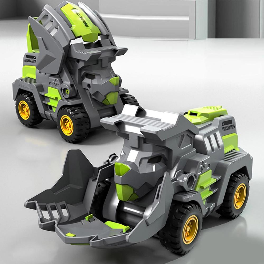2-in-1 Transforming Dinosaur Car: Automatic Transformations for Kids' Fun!