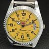ВИНТАЖНЫЕ АВТОМАТИЧЕСКИЕ SEIKO 5 ВОССТАНОВЛЕННЫЕ ЯПОНСКИЕ МУЖСКИЕ ЧАСЫ С ЖЕЛТЫМ ЦИФЕРБЛАТОМ a443960-1