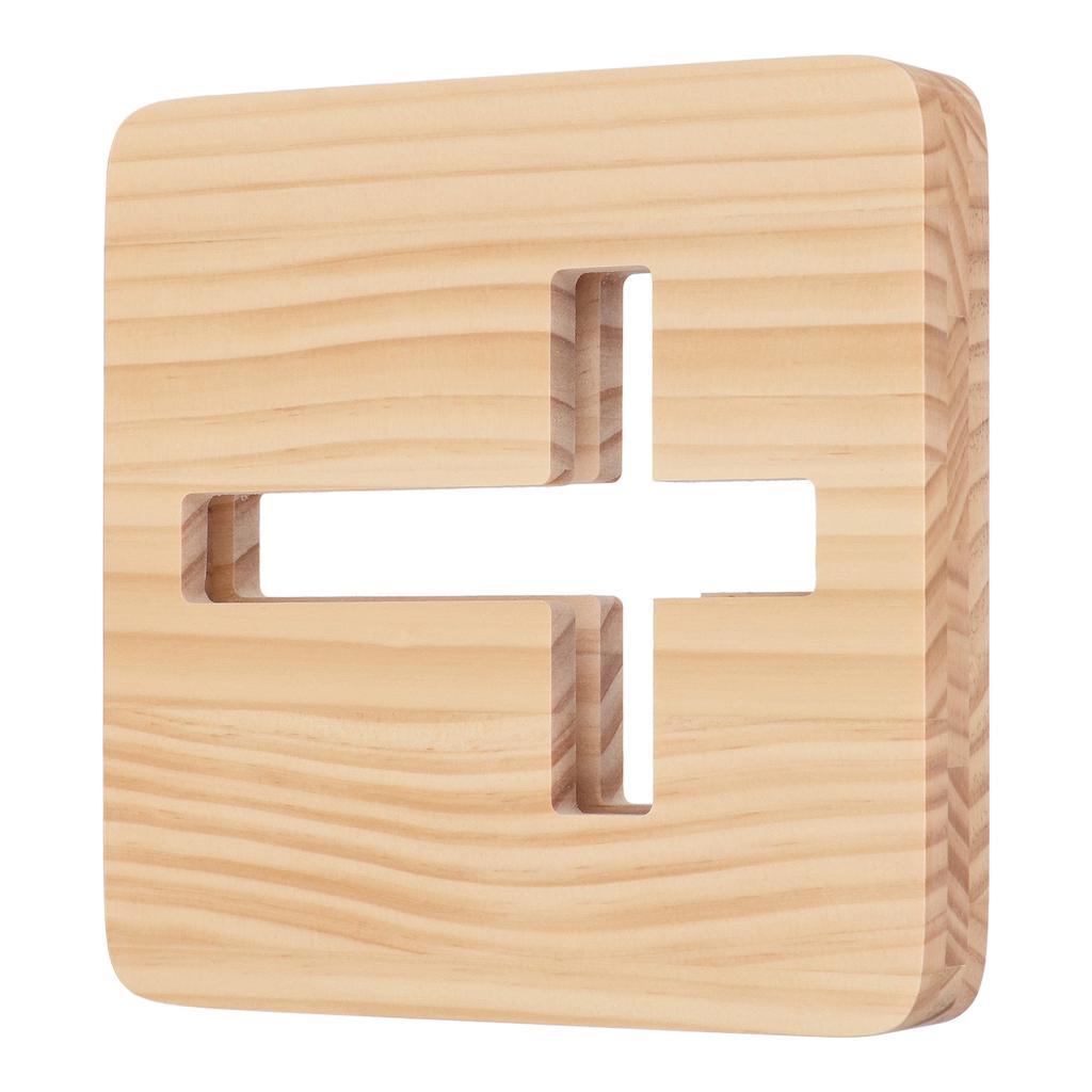 Светодиодный ночник 3D распятие полый дизайн уникальный деревянный ночник для спальни прикроватная тумбочка гостиная 