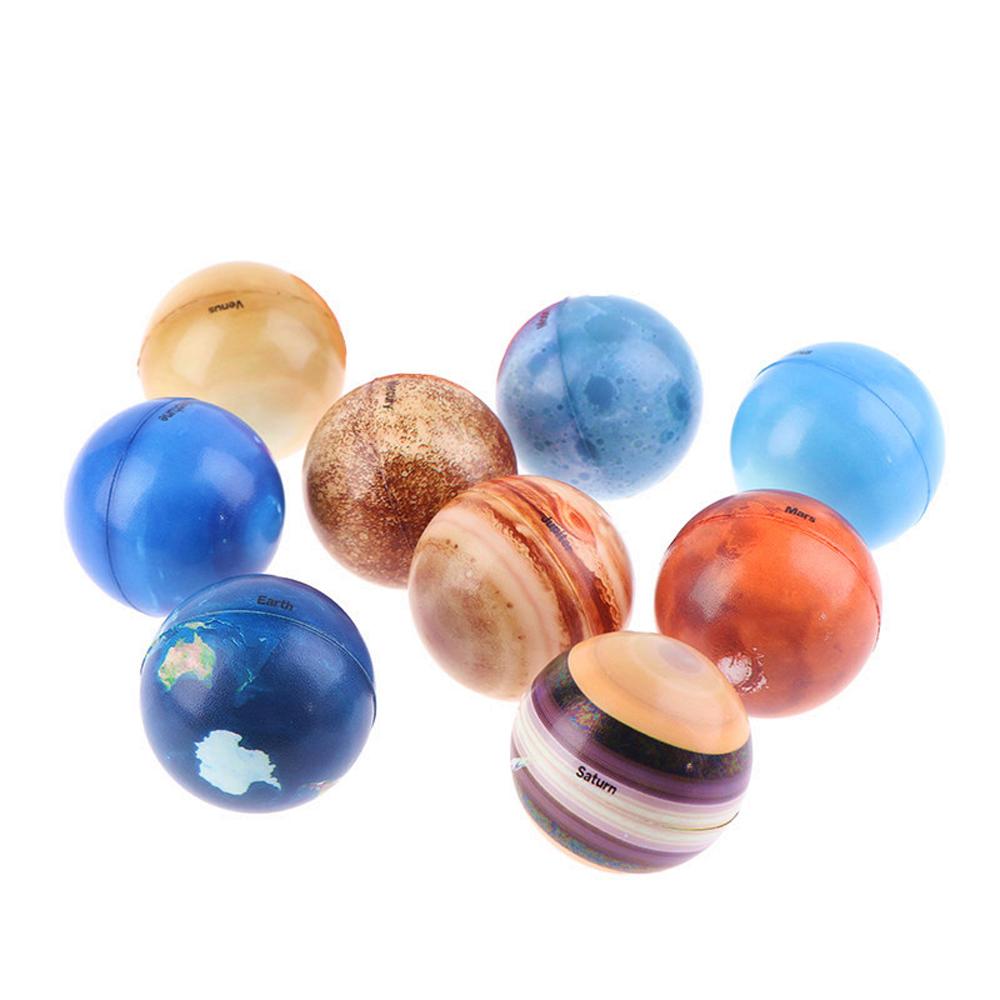 System Ball Toy Stress Relief Printing Star Ball Eight Planets Earth Globe Ball Moon Star Ball