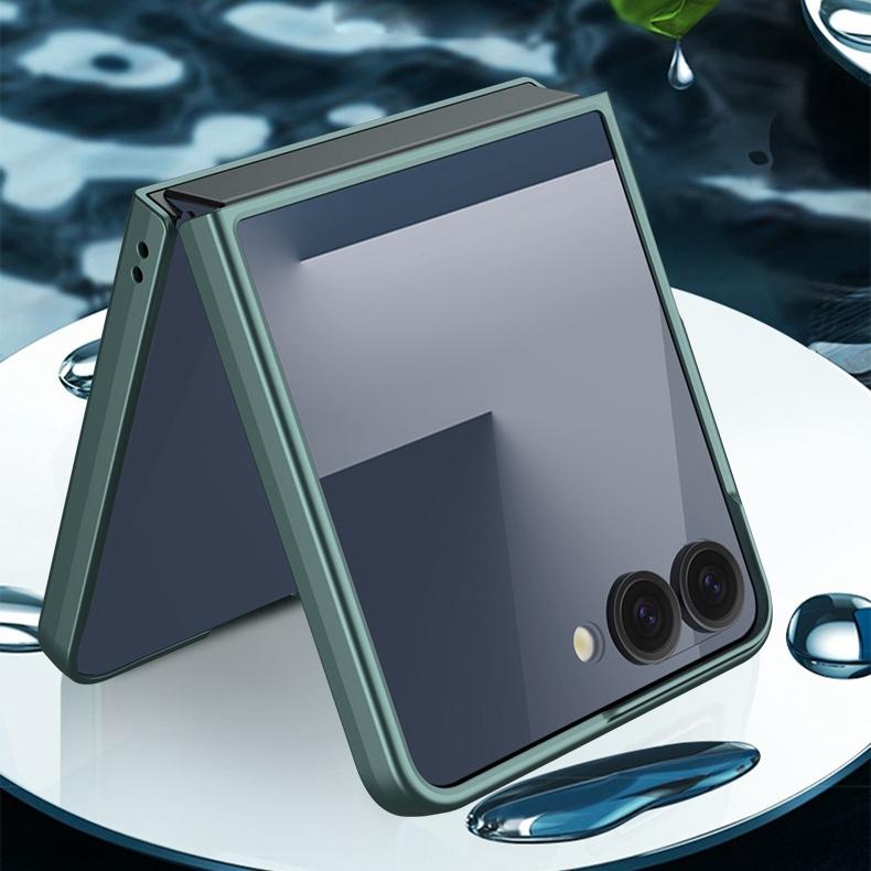 Ударопрочный Ультратонкий ПК Чехол для Samsung Galaxy Z Flip 7 6 8 Flip7 Flip8 Тонкий Матовый Мужской Женский Телефон ZFlip7 Flip6 Чехол