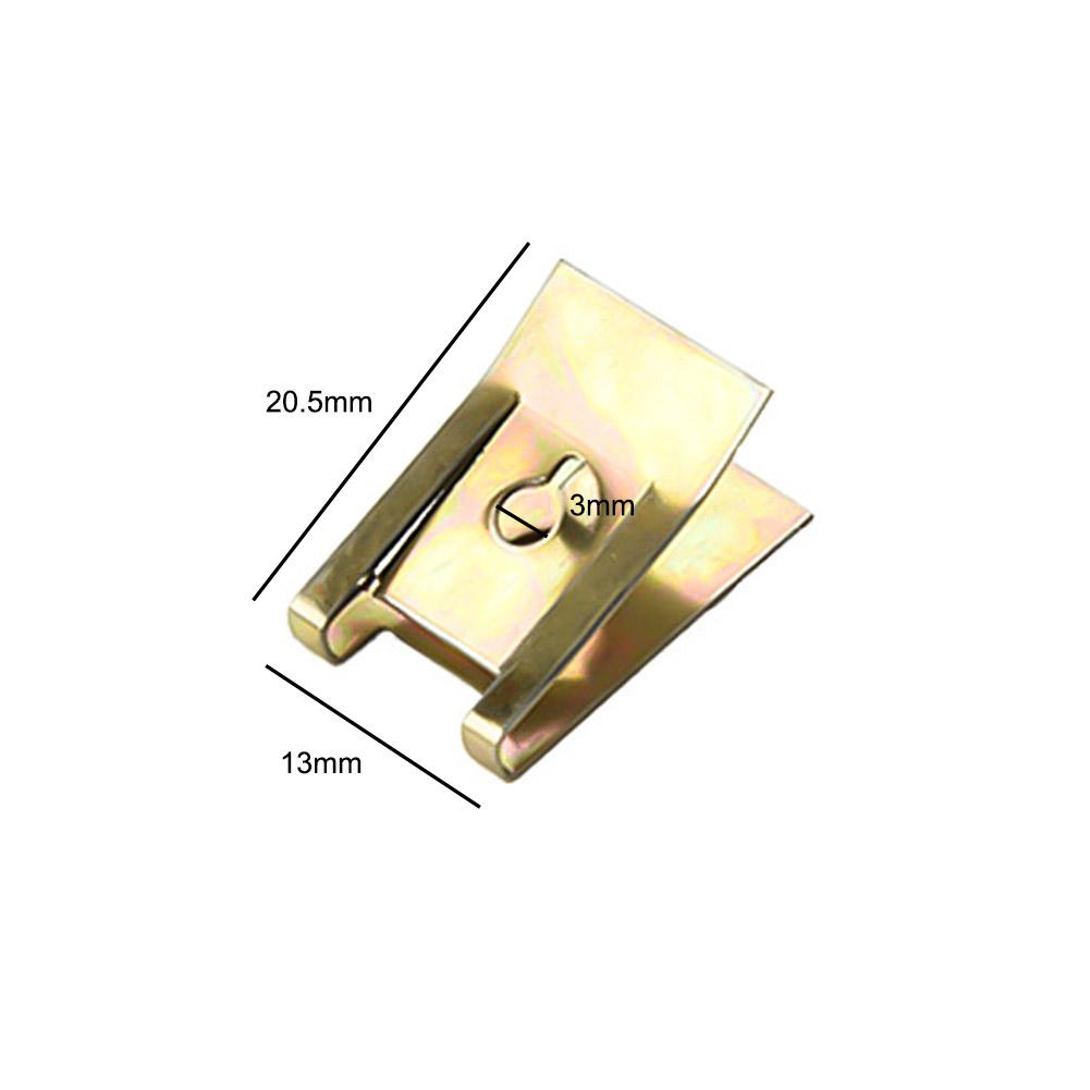 Крепление Крепеж U-образные зажимы Защита бампера 20x Аксессуары