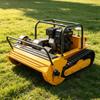CE EPA All Terrain Mini Crawler Remote Lawn Mower Obstacle Avoidance Yard Mowing Robot