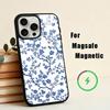B-blue and W-white china Phone Case For iPhone17,16,15,14,13,12,11 Plus,Pro Max Magnetic For Magsafe Wireless Charging