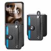 Кожаный браслет из углеродного волокна Чехол для телефона для Motorola Razr 60 50 40 Ultra Moto Razr 60 50 40 Держатель для карт Кошелек Чехол