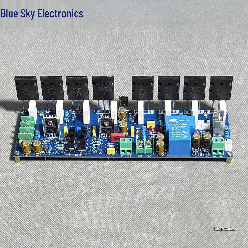 Высокомощная моно усилительная плата 400 Вт с защитой динамиков (1943/5200), Четыре параллельных выхода, готовое изделие или набор для самостоятельной сборки.
