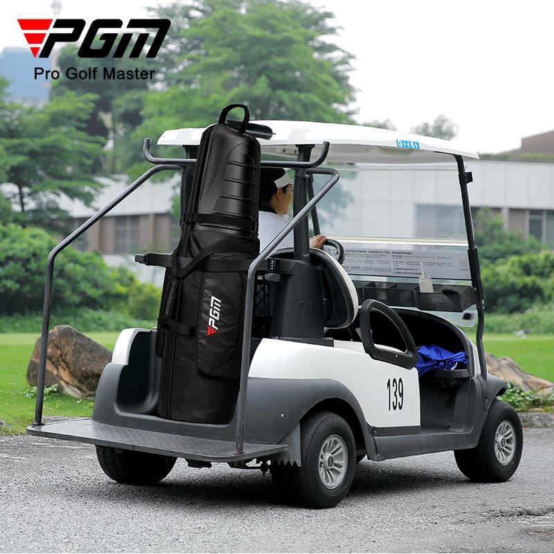 Жесткая дорожная сумка PGM Golf на колесах - Унисекс, противоударная, для регистрации в аэропорту