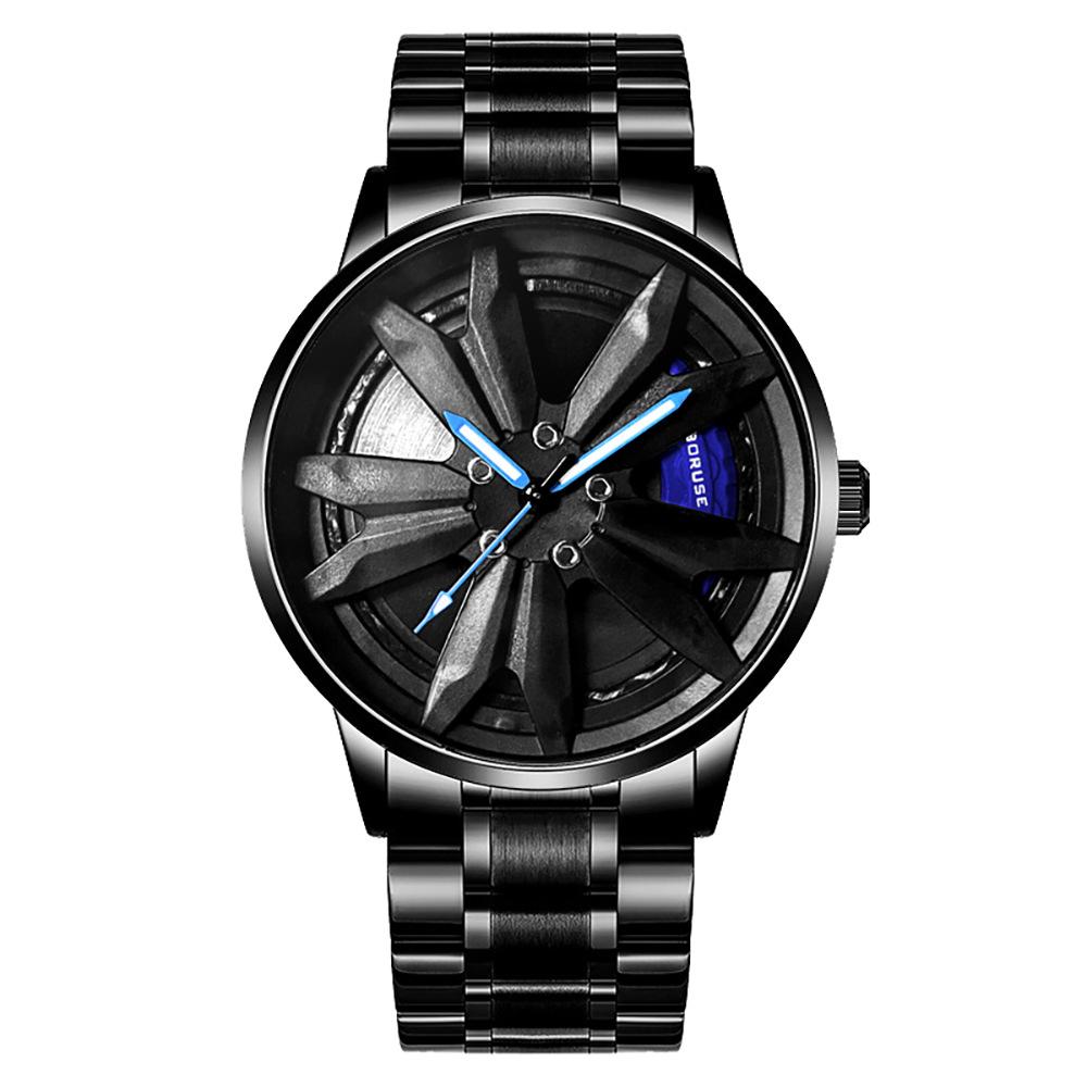 Скелетон Часы Повседневные Мужские Часы Деловые Часы h Спортивные Часы Кварцевые Часы Часы из нержавеющей стали