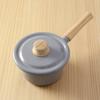 GoodPlus+ Custom-Made Cotton Milk Pan with Lid, 14cm, Gray