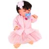 Reborn Baby Girl Doll 18 Inch Cute Lifelike Newborn Infant Doll with Pacifier Role Play Toy Gift