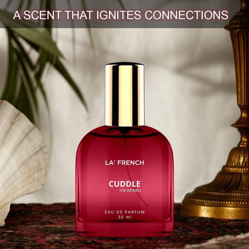 La French Cuddle Парфюмированный аромат для женщин 30 мл | Роскошный парфюмерный спрей премиум-класса длительного действия