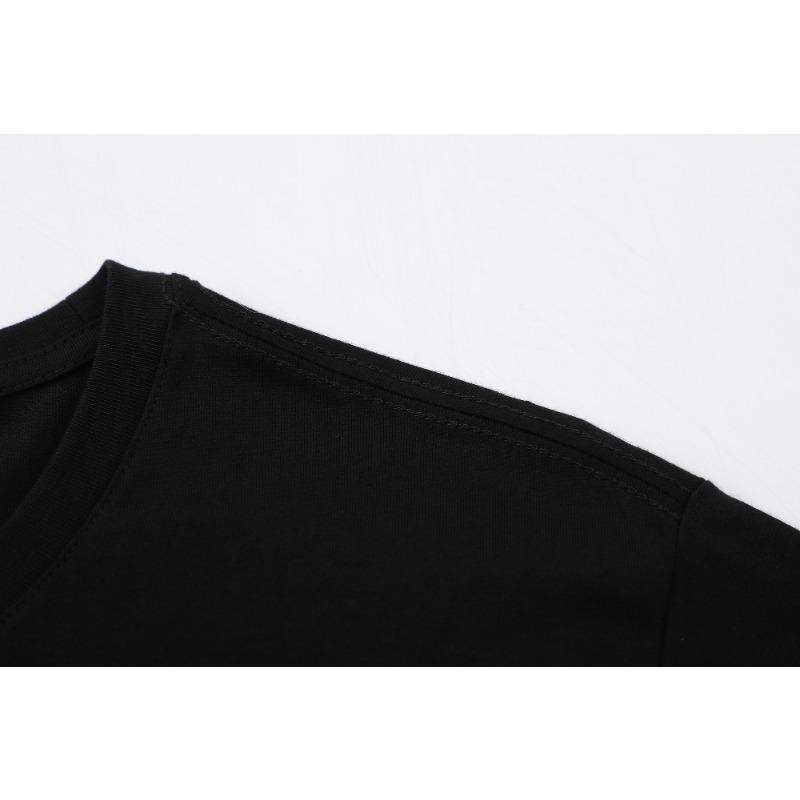 Футболка с принтом «Голова быка» Супер футболка «Лучшие друзья» Хлопковая футболка с принтом на переводной бумаге без выреза