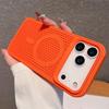 Сетчатый чехол для отвода тепла для беспроводной зарядки MagSafe для iPhone 17 16 15 14 Plus 13 12 Pro Max 17 Air Дышащая жесткая крышка