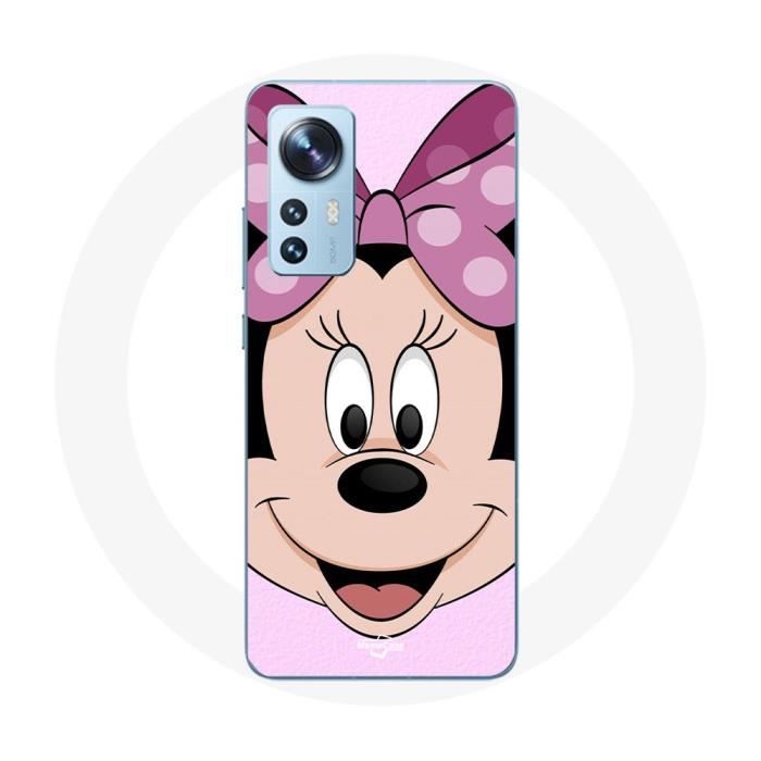 Coque pour Xiaomi Mi 12 / 12X Minnie Mouse Dessin animé rose
