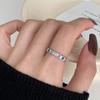 Кольцо с опалом из серебра 925 пробы Женское Открытое на указательный палец Регулируемый хвост Модное Простое Высококачественное Ювелирное изделие Подарок