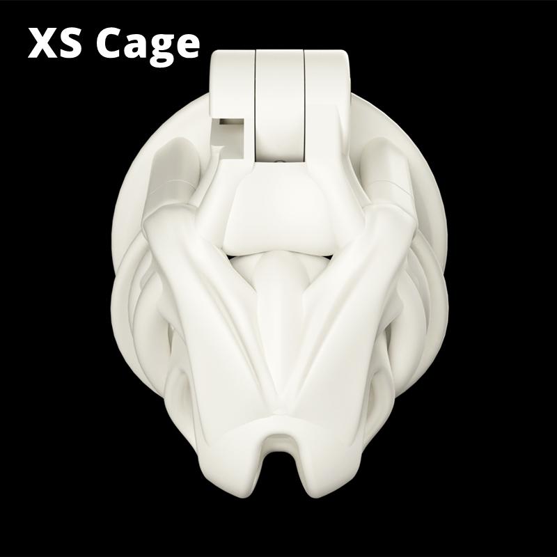 New 3D Printing Chastity Cage Curve Rings Fidelity Cage Extreme Micro Cock Cage Hentai Invisible Sex Toy for Male BDSM Sex Game