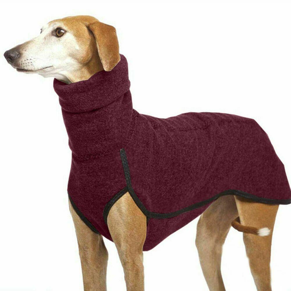 Apparel Greyhound Costumes Dog High Collar Sweater Harness Vest Pitbull Coat Jacket Pet Hoodie Coat