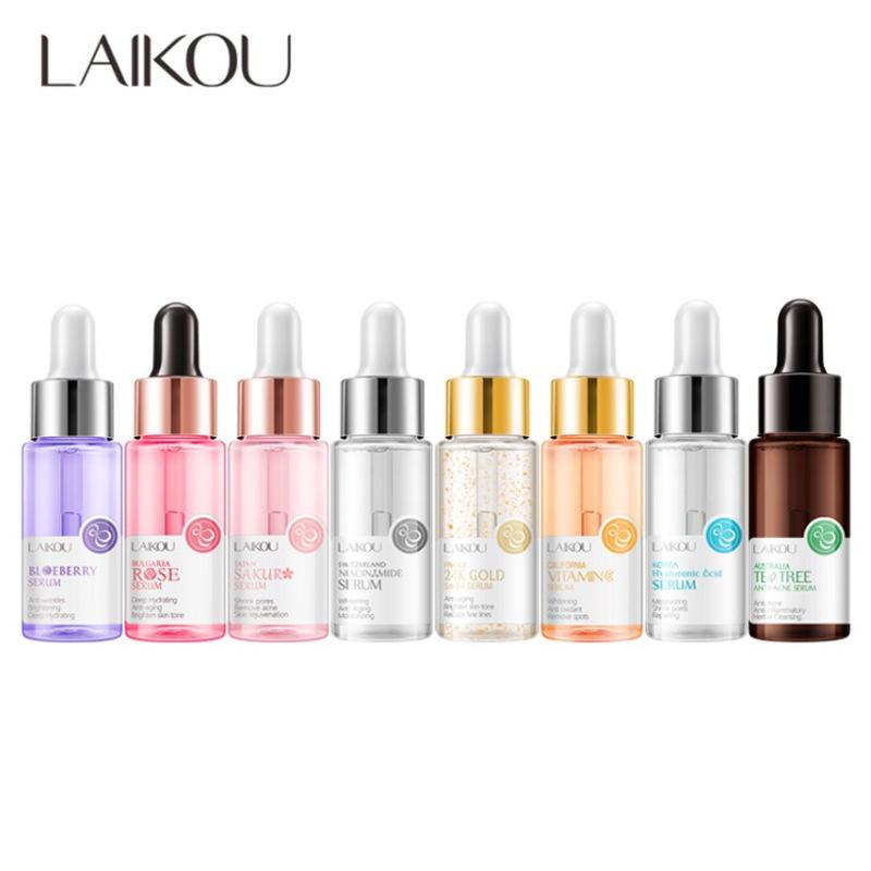 LAIKOU Sakura Serum Shrink Pores Remove Acne Skin Rejuvenation Essence
