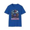 Texas Rangers Horror Mashup T-Shirt - Frighteningly Cool Fan Apparel