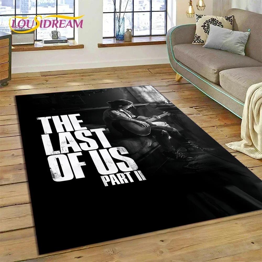 The Last of Us Horror Game TV Joel Pedro Carpet Rug for Bedroom Living Room Home Sofa Decoration,Child Large Decor Floor Mat