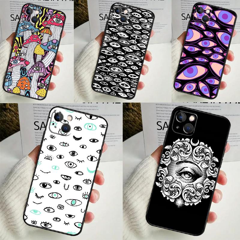 Eyes Pattern Case For Samsung Galaxy M54 M23 M20 M32 M52 M56 M16 M36 M34 M14 M35 M55 M15 M11 M31 M13 M53