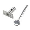 Silver Door Catch Stainless Steel Tubewell Key Easy to Use Mortise Lock  Fire Door