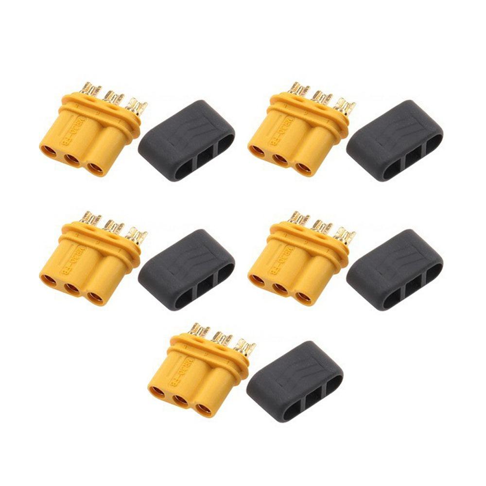 Разъем AMASS MR30 Желтый Черный Штекер Гнездо Новый Чехол MR30 для RC Самолета