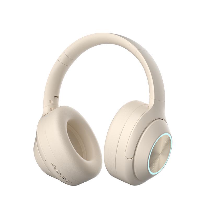 Эксклюзивные светящиеся Bluetooth-наушники: Поворотные, Большие амбушюры, Длительное время работы от аккумулятора