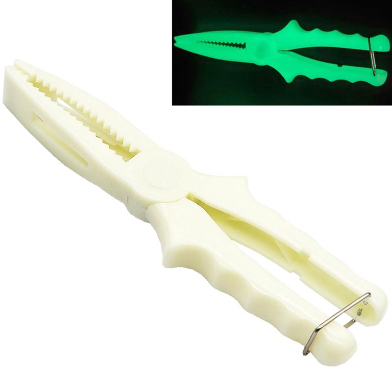 Fishing Grabber Pliers Abs Fish Clamp Grip Catch Release Tool Hook Extractor Fish Body Holder Tongs Scissors Fishing Pliers