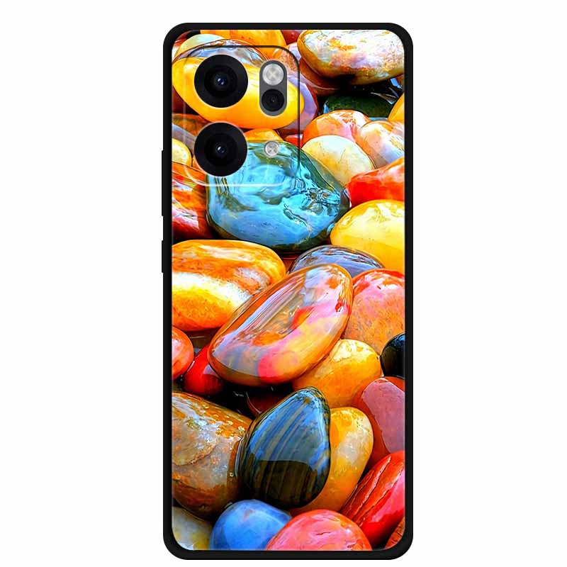 Чехол для Oppo Reno14 Pro 5G Животные Мягкий Силикон ТПУ Чехлы для Телефона Задняя Крышка для Oppo Reno 14 Лев Ударопрочный Крутой Волк Capa