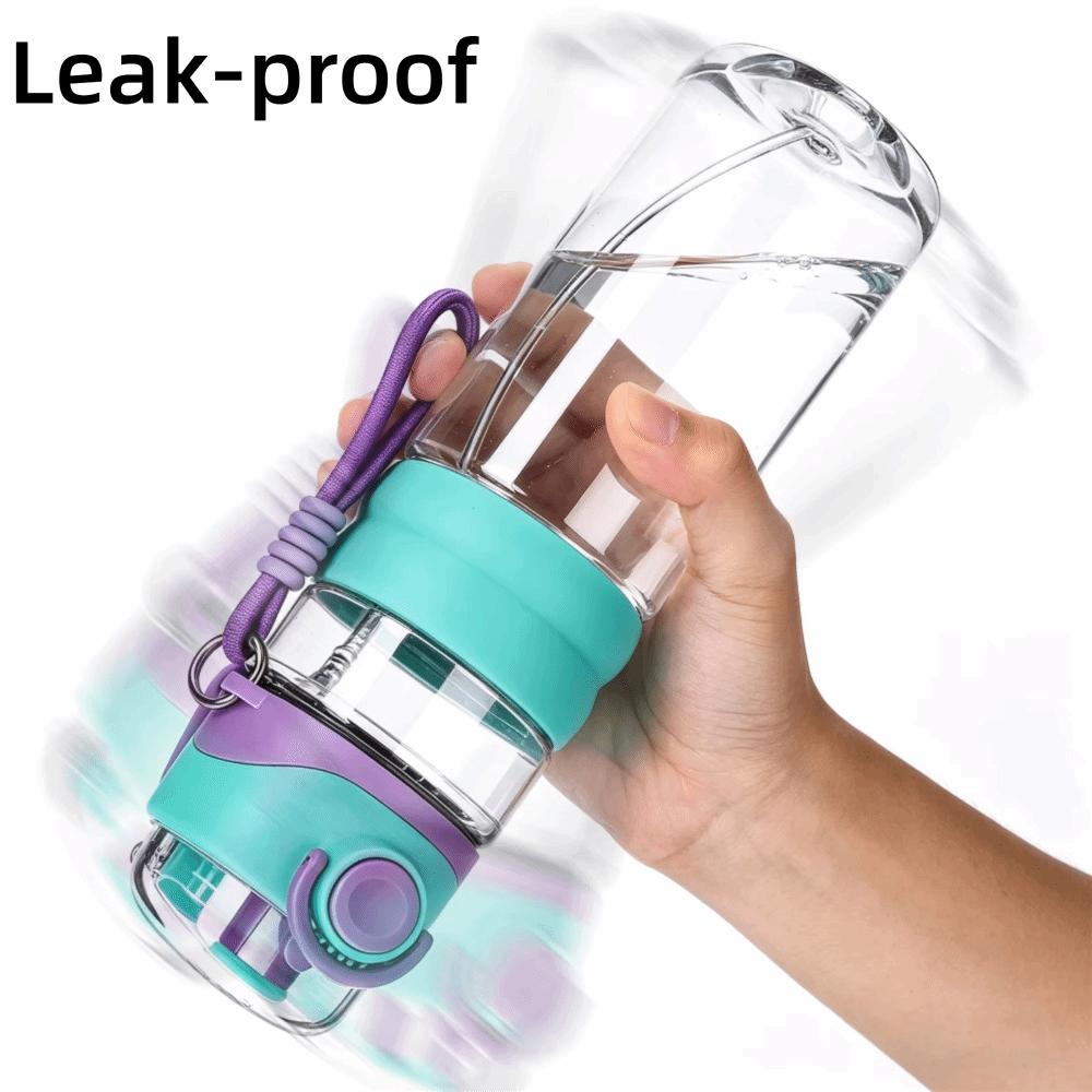 Dual-Use Sport Water Bottle 750 ML Student Water Cup Portable Outdoor Water Bottle Camping