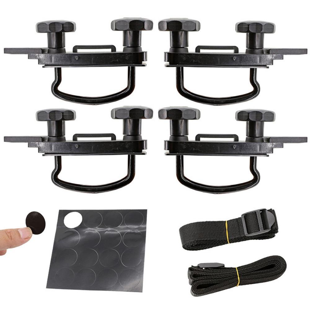 U-образные зажимы из нержавеющей стали, универсальный багажник на крышу автомобиля, фургон, монтажный комплект, аксессуары для багажа на крышу автомобиля