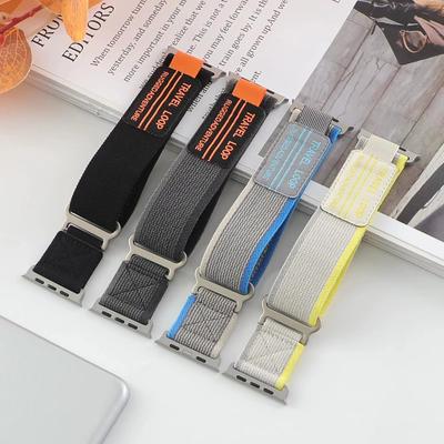 Новый ремешок Trail Loop для Apple Watch, ремешок 49 мм, 44 мм, 40 мм, 45 мм, 41 мм, 42 мм, 44, 45, 49 мм, браслет Correa iWatch Ultra series 7, 6, 5, 3 se 8