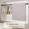 cmaos Stainless Steel Retractable Shower Curtain Rod