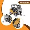 RC Forklift Truck Toy 1:64 Aluminum Alloy Crane for Adults Age 8-12 Kids