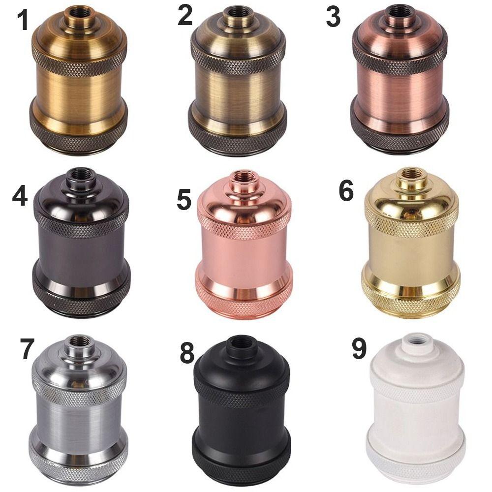 Антикварный патрон для лампы Прочный патрон для лампы Новый E27 Винтажные светильники Патрон для лампы Дом Для декора